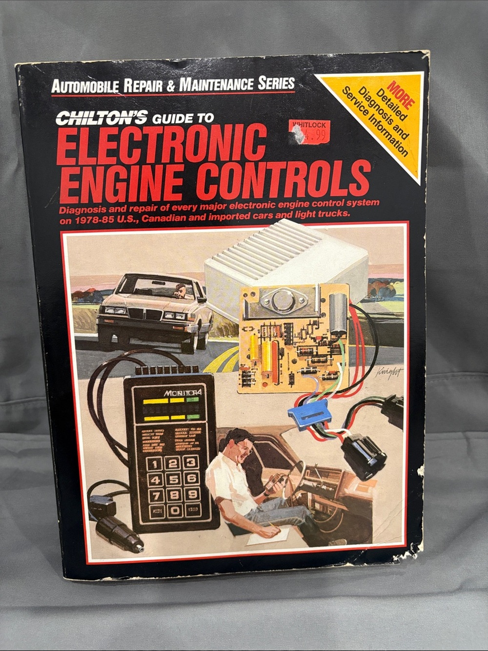 Vintage Chilton's Repair Guide to Electronic Engine Controls 1978-85